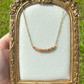 Amazonite Sienna Arc Necklace