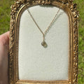 Smoky Quartz Drop Necklace