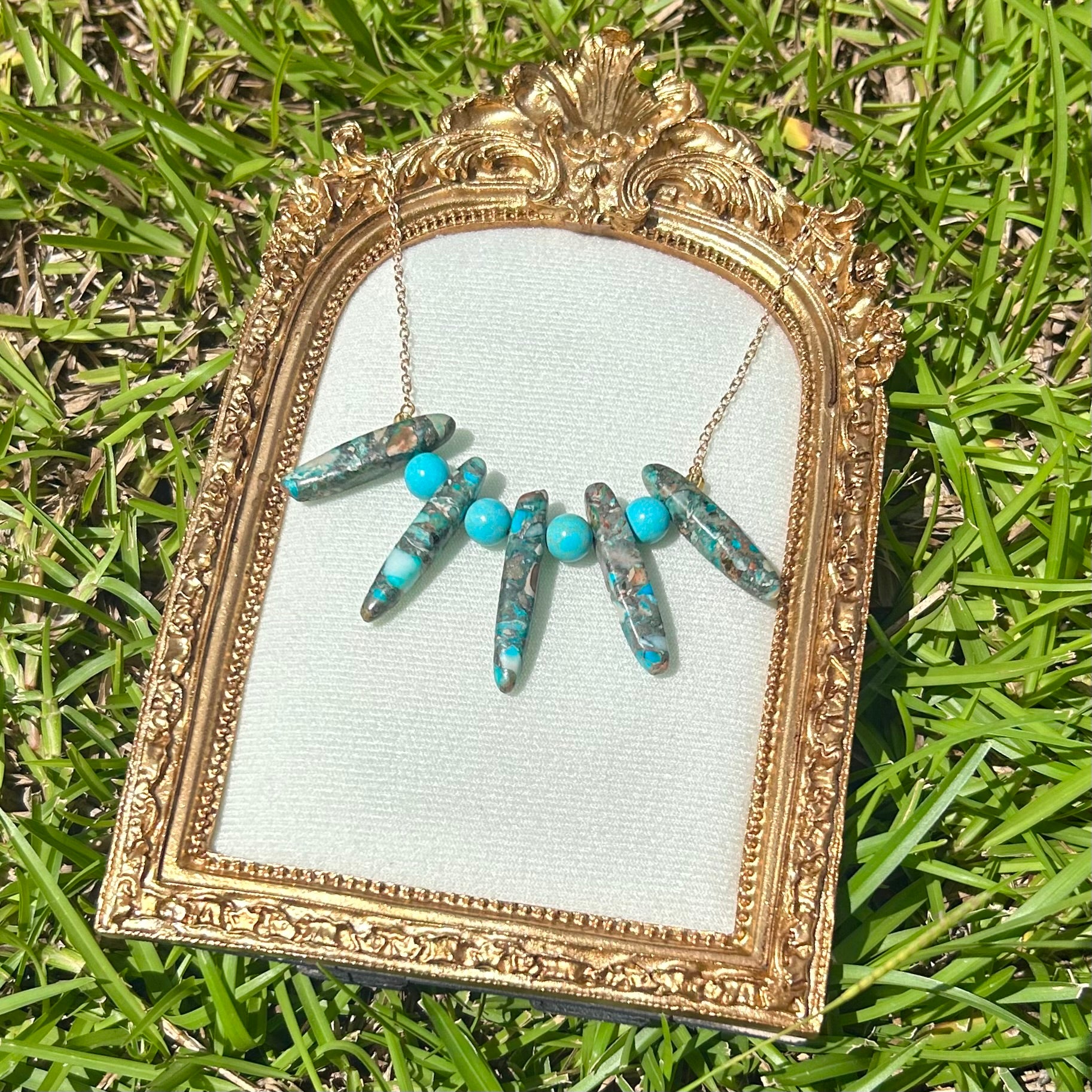 Chrysocolla Radiance Necklace