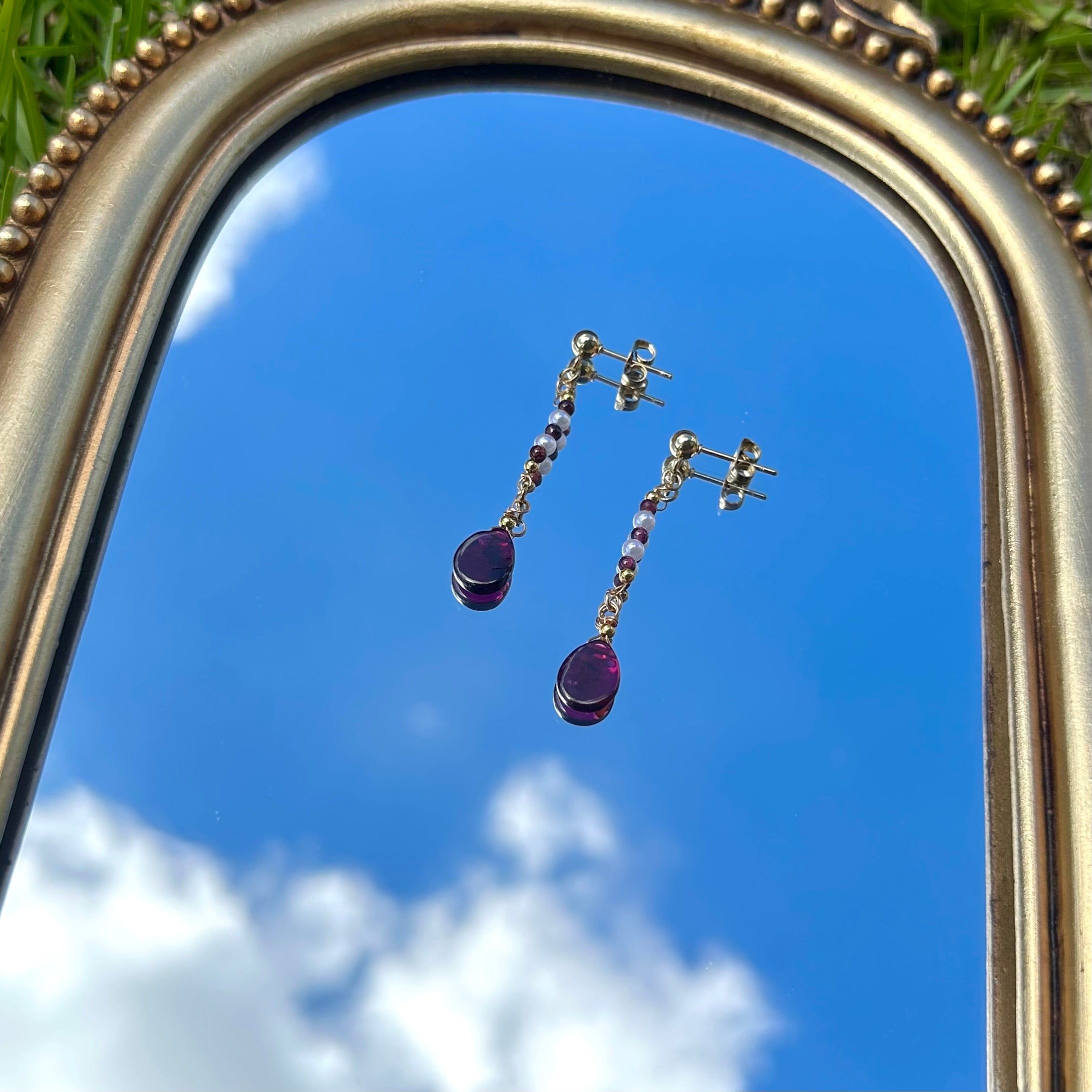 Ragin' Red Earrings