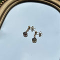 Smoky Quartz Simple Studs