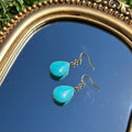 Turquoise Magnesite Dangle Earrings