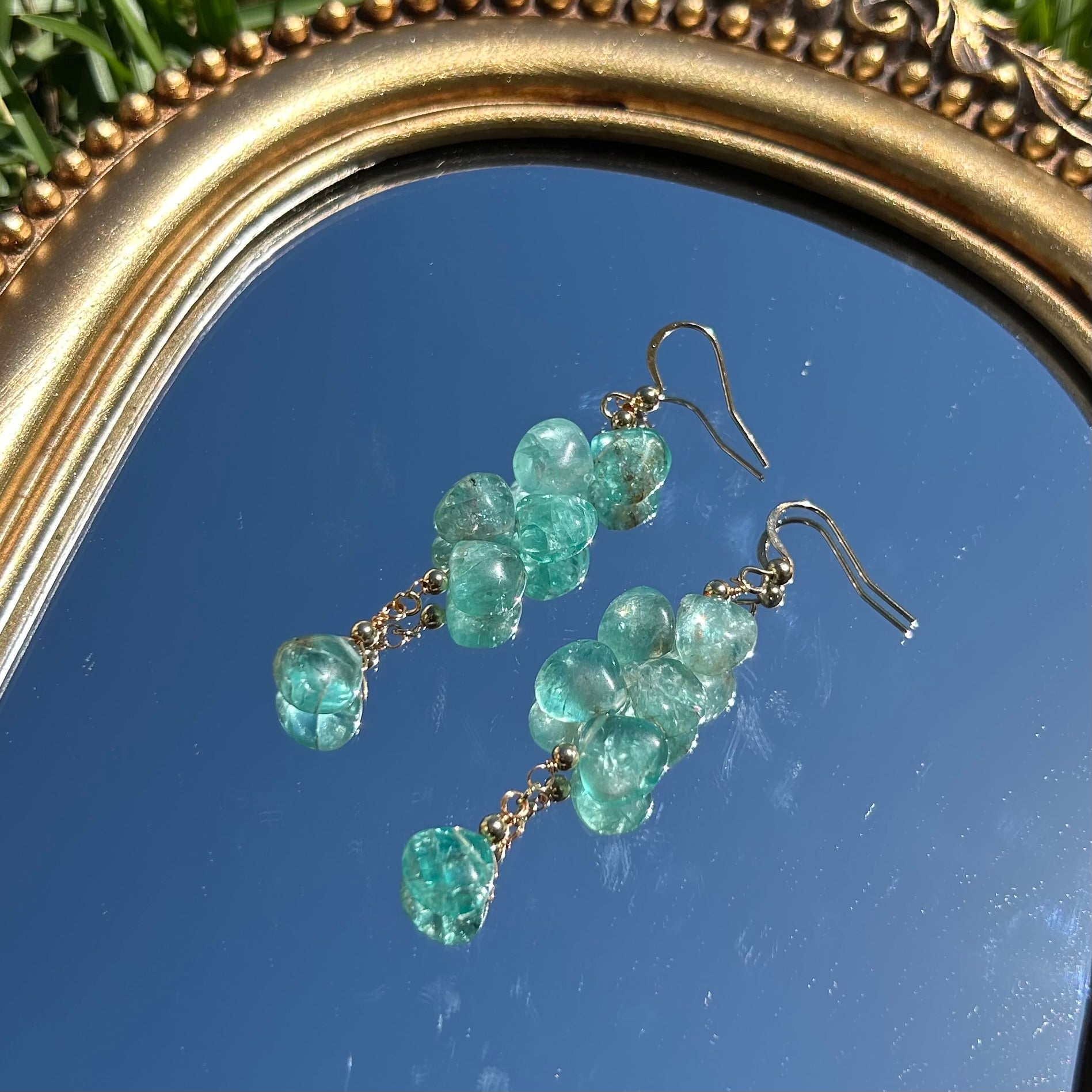 Aquamarine Quartz Highline Dangles
