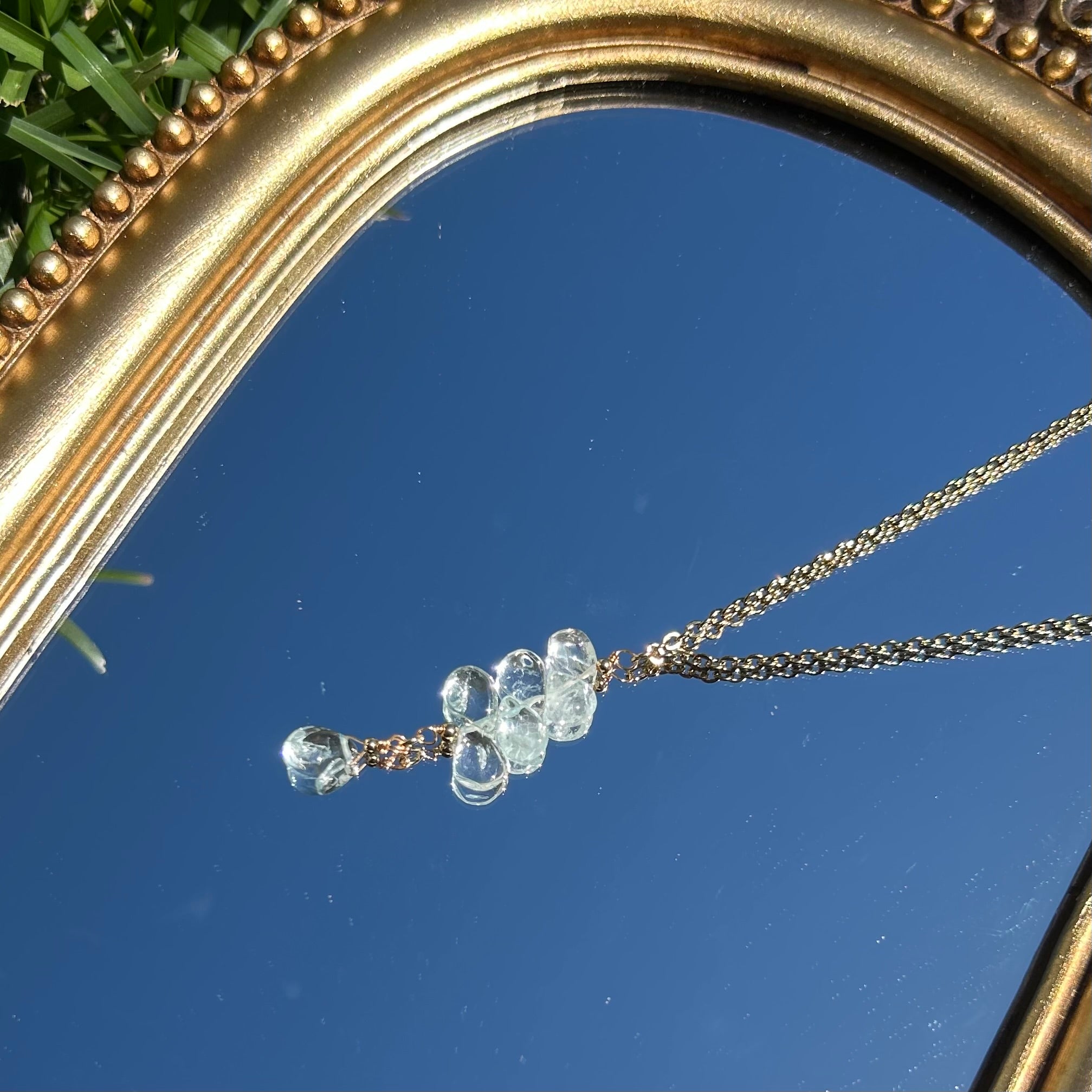 Aquamarine Highline Necklace