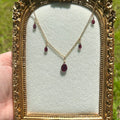Garnet Grove Necklace
