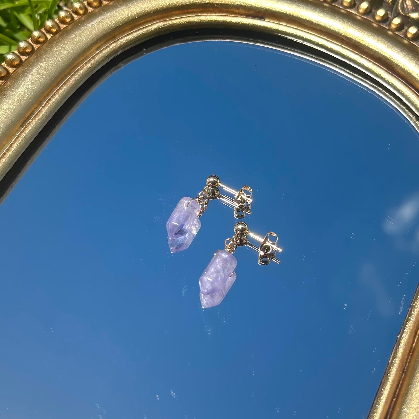 Fluorite Simple Studs