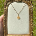 Citrine Drop Necklace