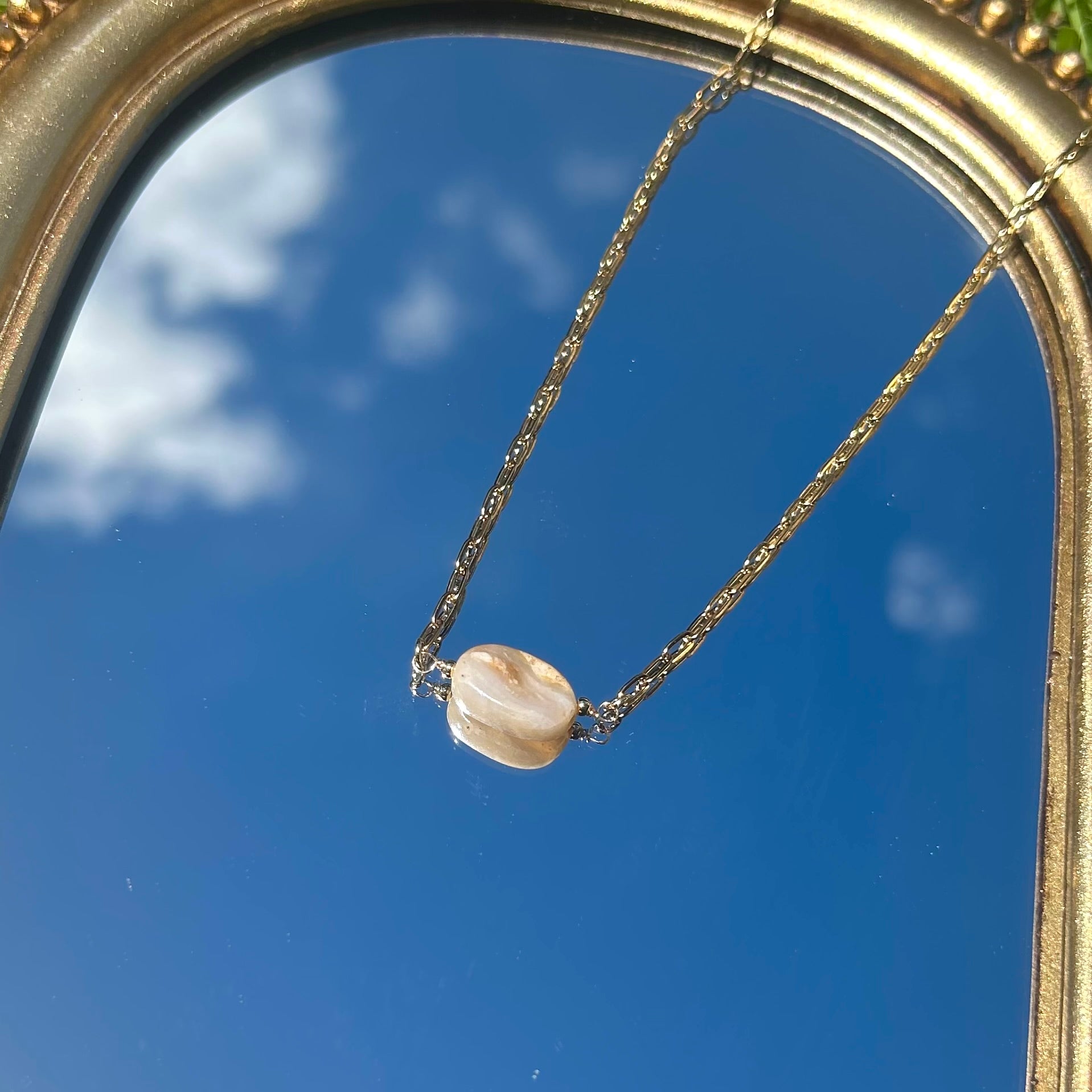 Pink Opal Choker