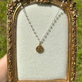 St. Benedict Pearl Necklace