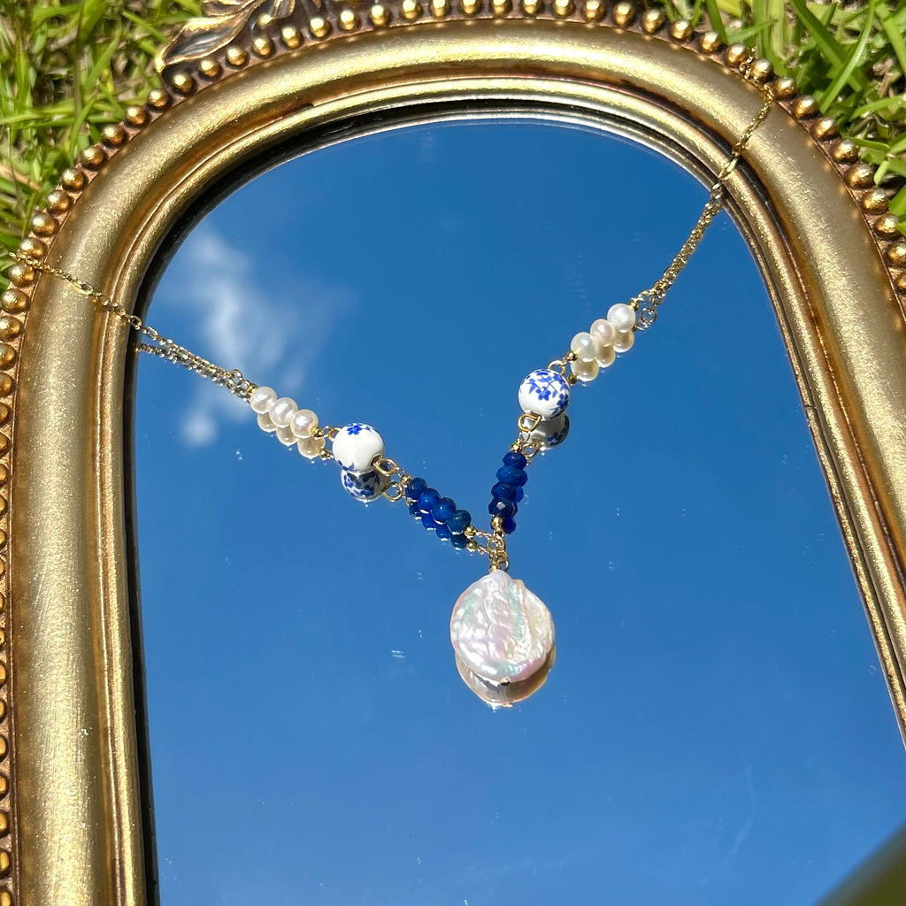 Porcelain Grace Necklace