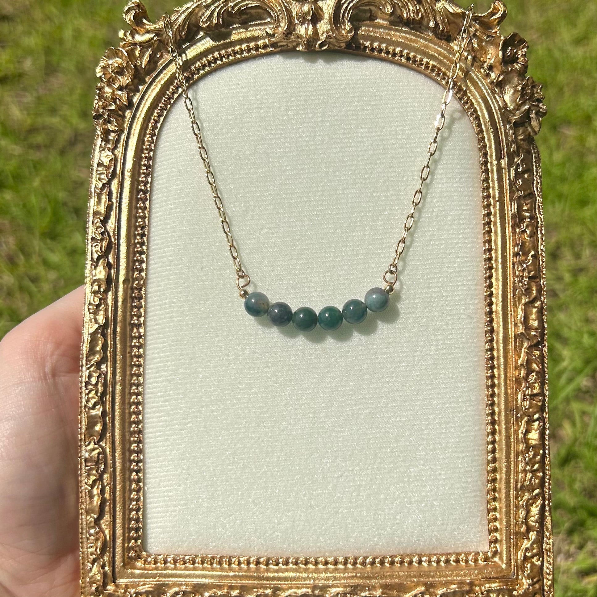 Verdant Arc Necklace