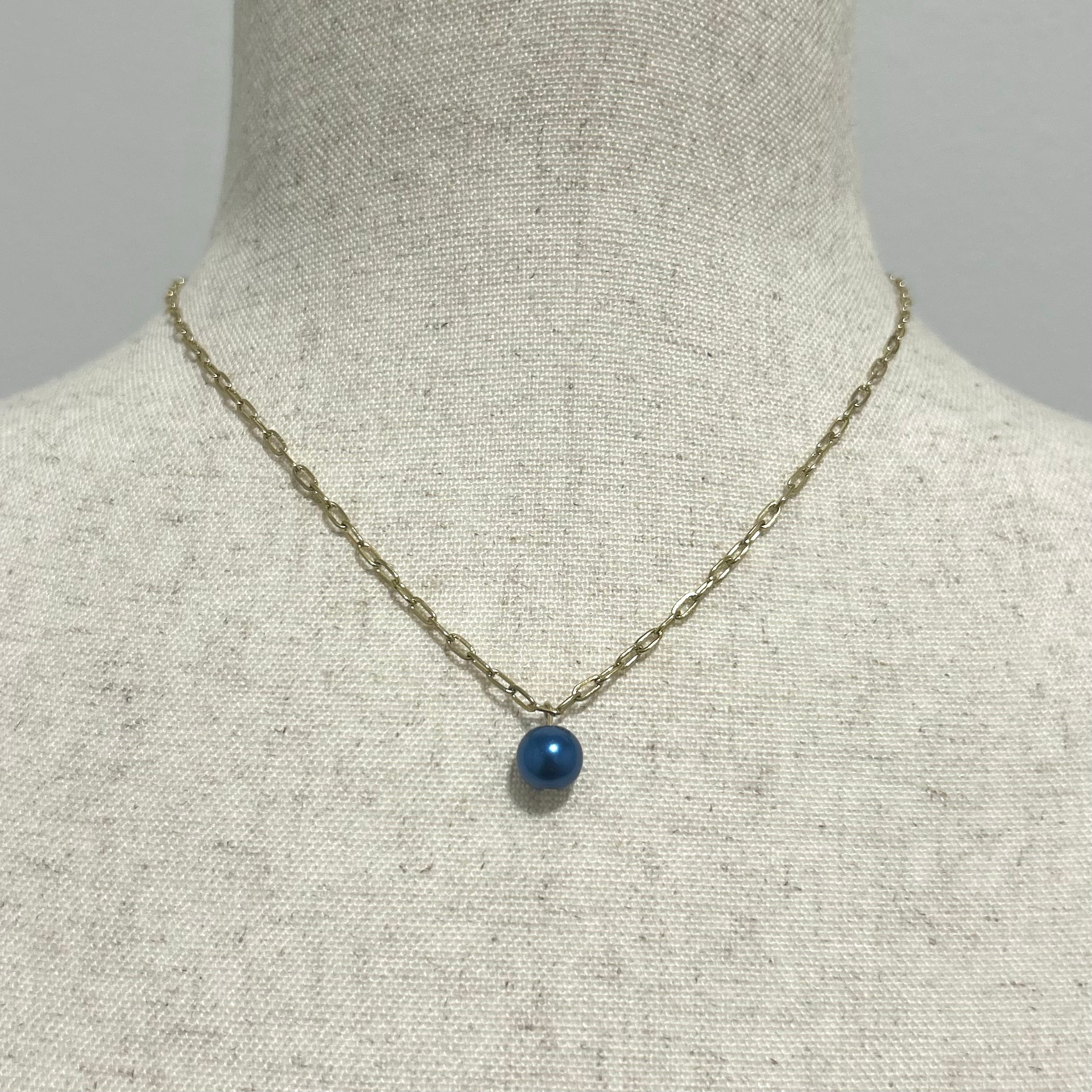 Midnight Drop Necklace