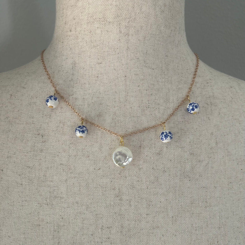 Porcelain Pearl Necklace