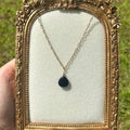 Onyx Drop Necklace
