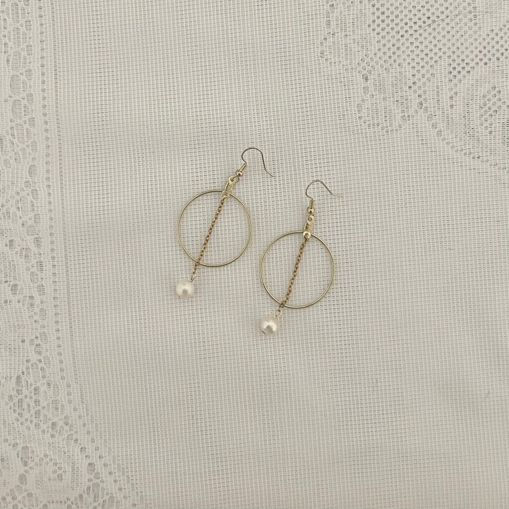 Pearl Axis Earrings