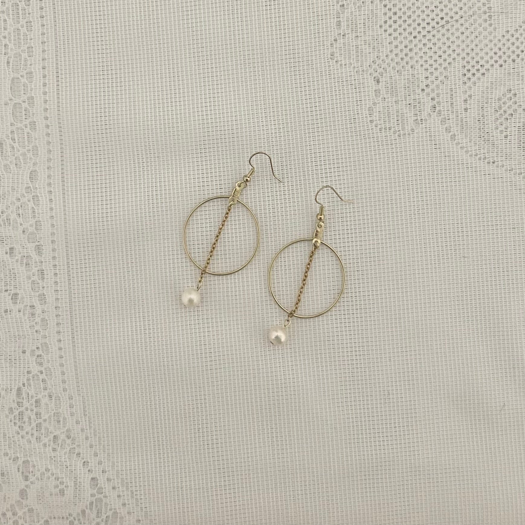 Pearl Axis Earrings