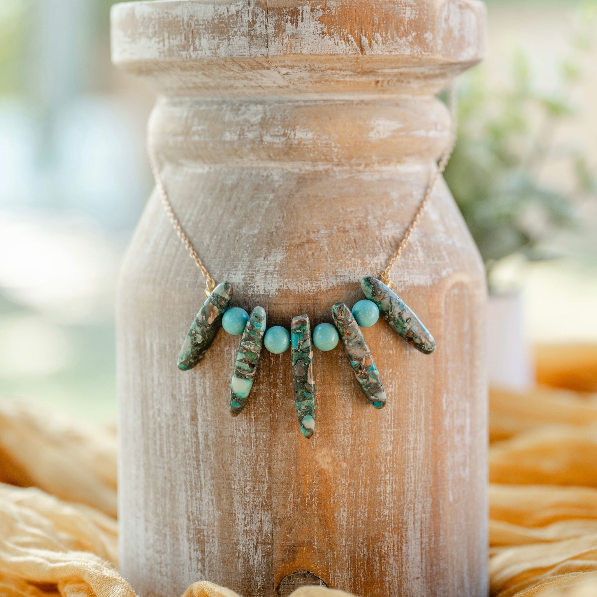 Chrysocolla Radiance Necklace