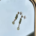 Peridot Ripple Earrings
