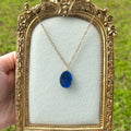 Lapis Lazuli Drop Necklace