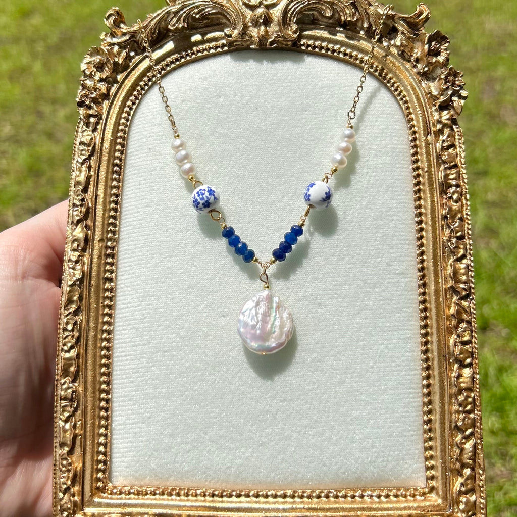 Porcelain Grace Necklace