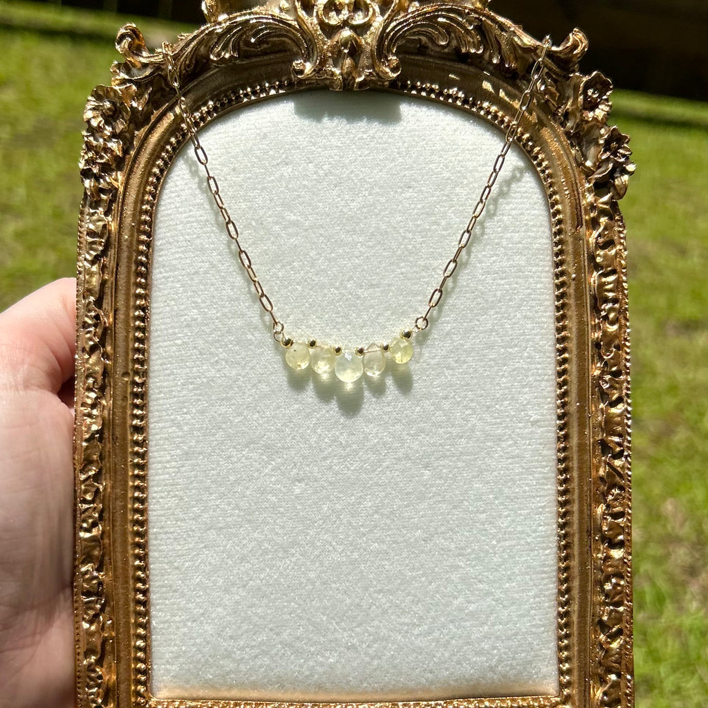 Peridot Glow Necklace