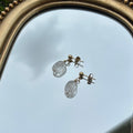 Clear Quartz Simple Studs