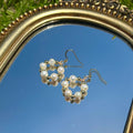 Pearl Hoop Earrings
