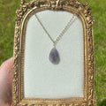 Amethyst Petal Necklace