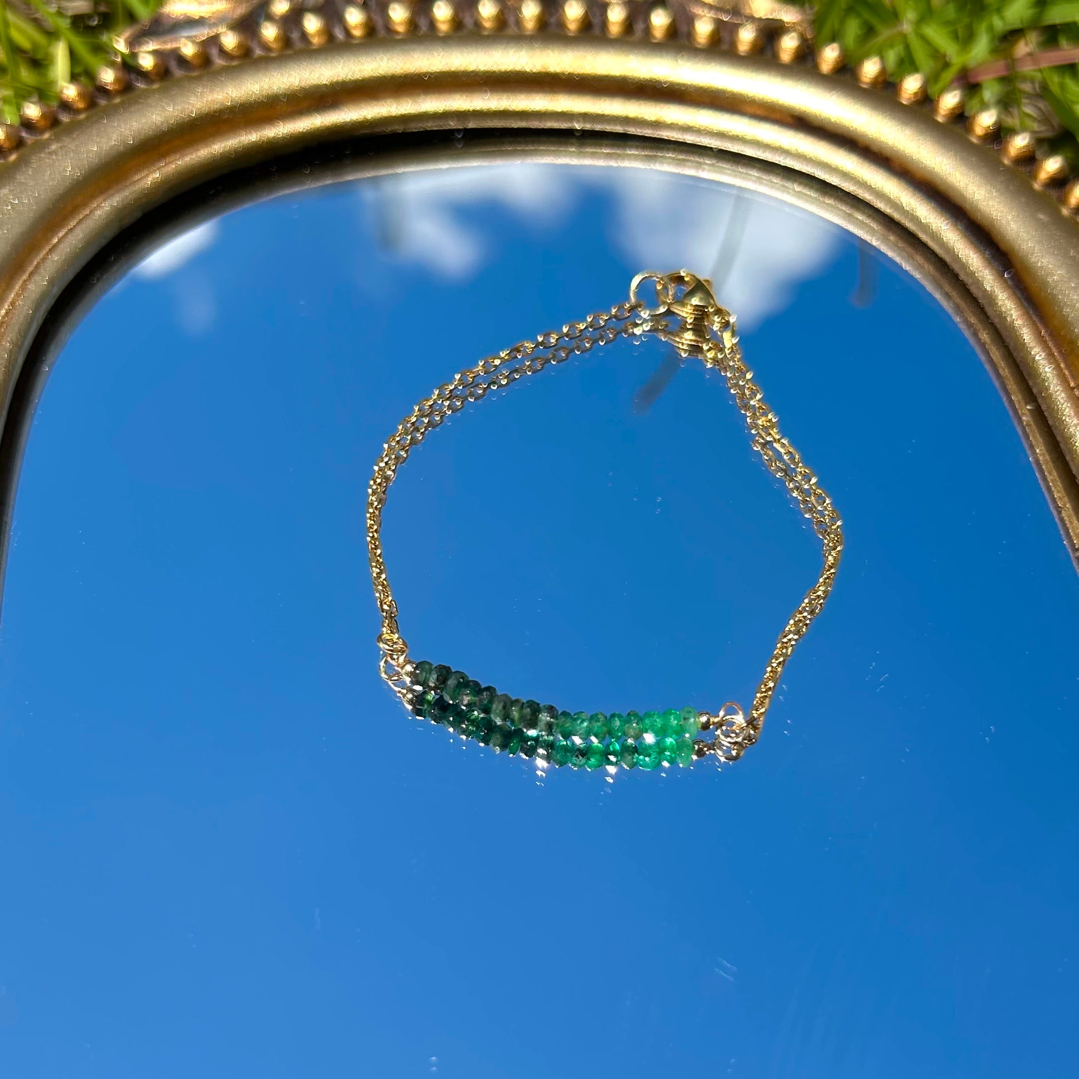 Emerald Resilience Bracelet