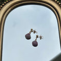 Ruby Zoisite Simple Studs
