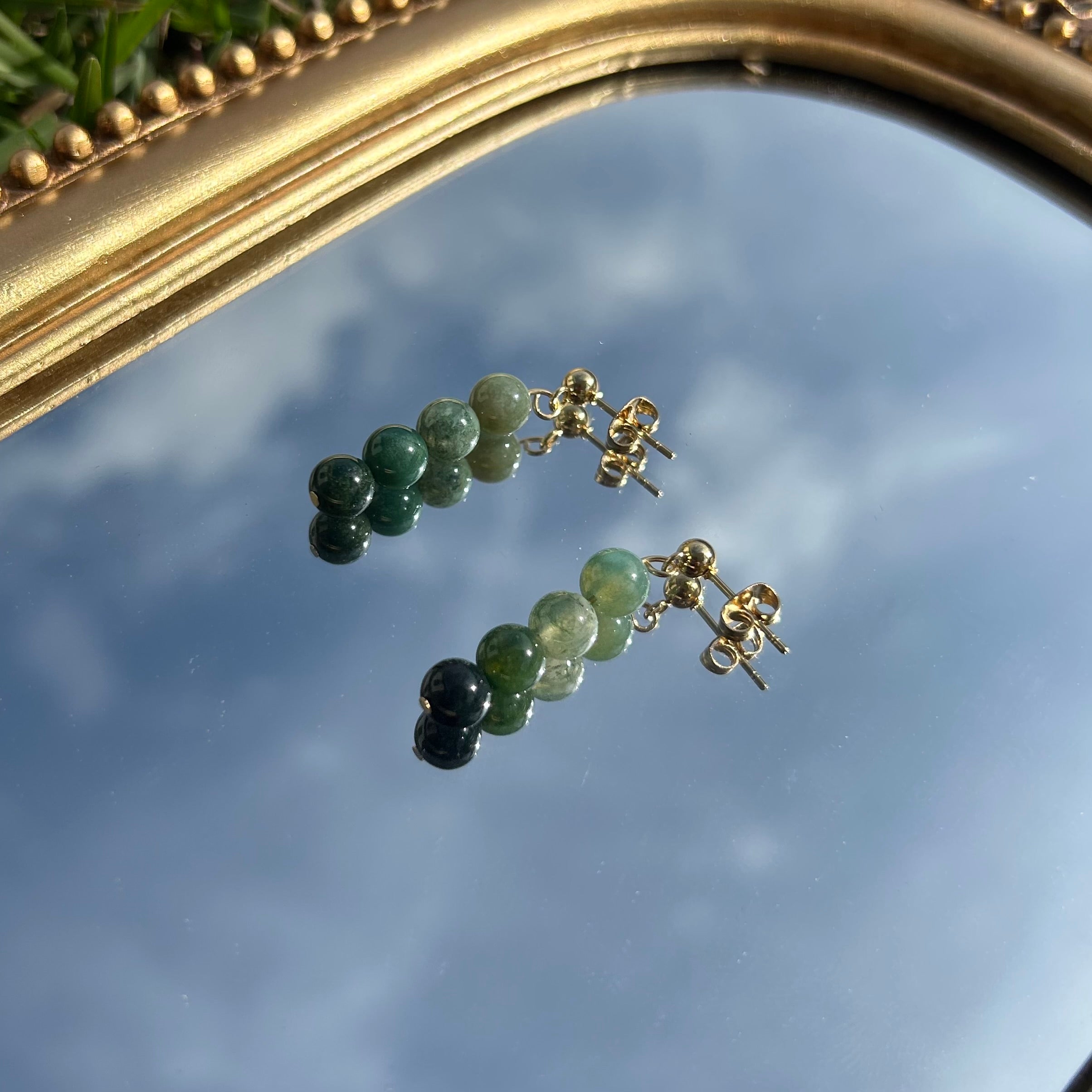 Verdant Drop Studs