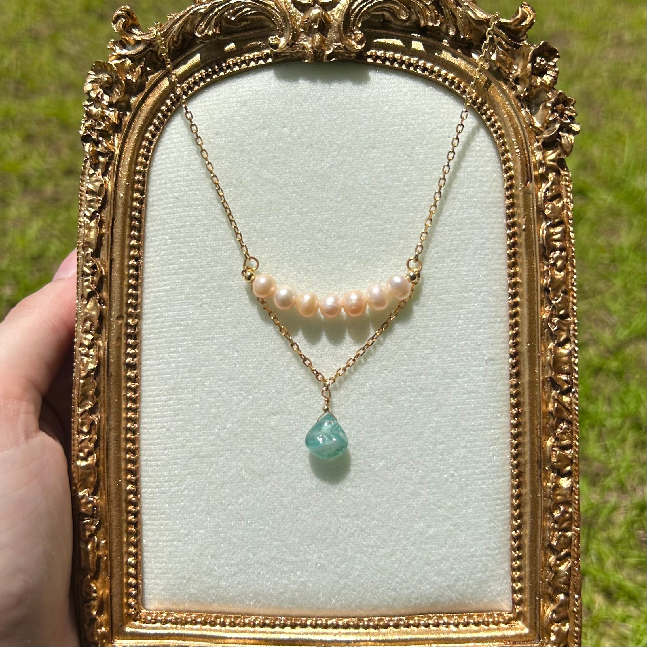 Pearl Cascade Necklace