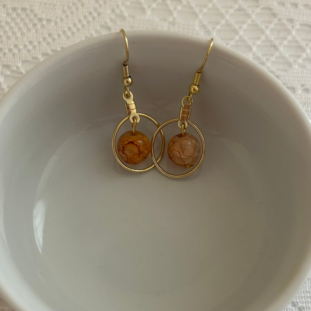 Rosette Orbit Earrings