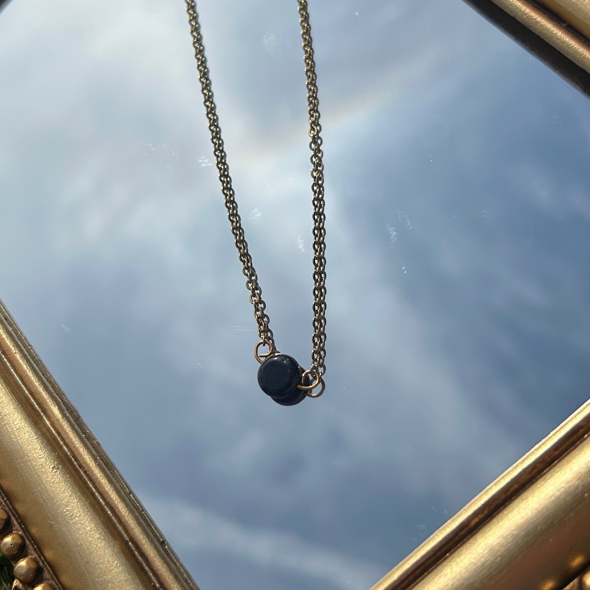 Garnet Choker Necklace