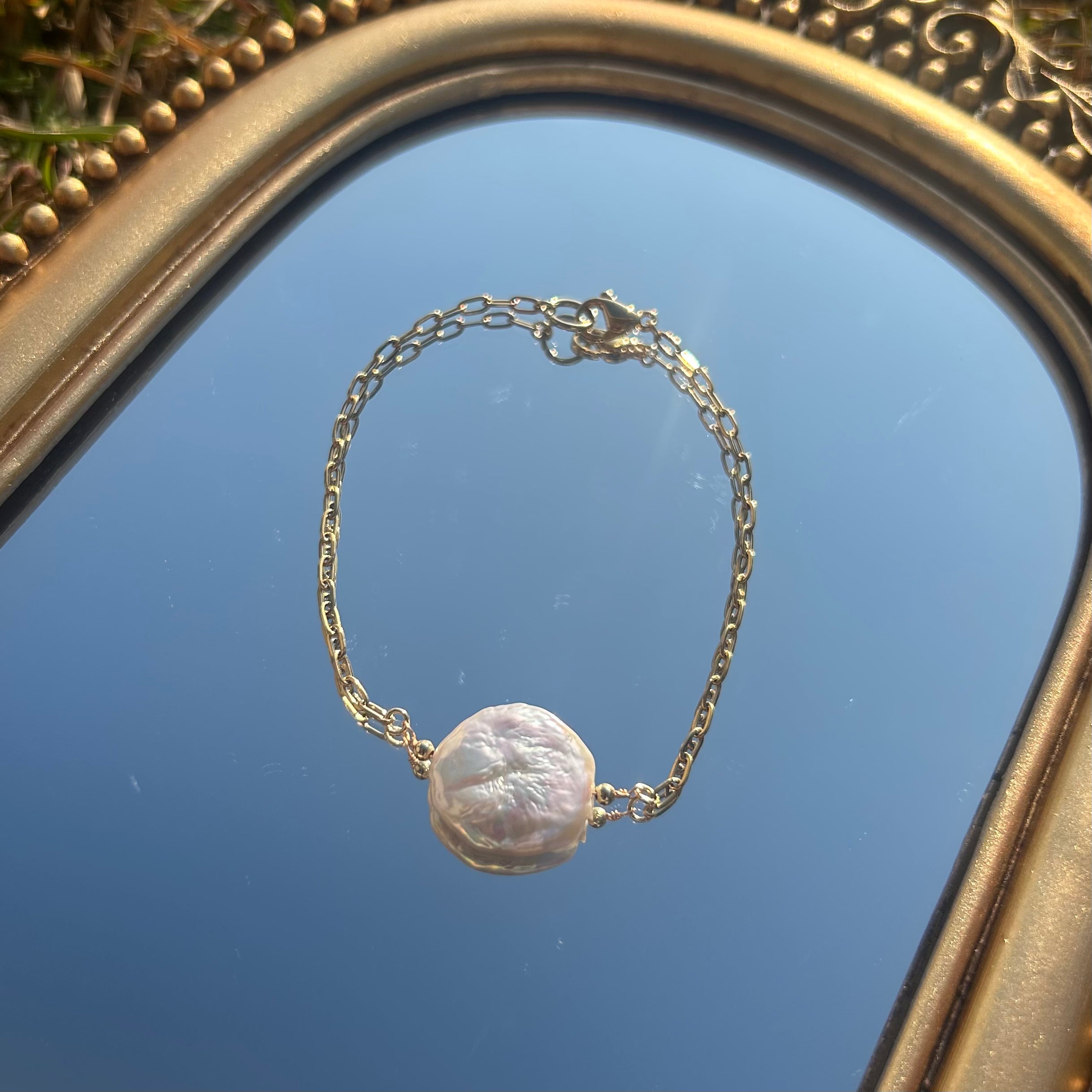 Pearl Solitaire Bracelet