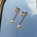 Pearl Daydream Jacket Earrings