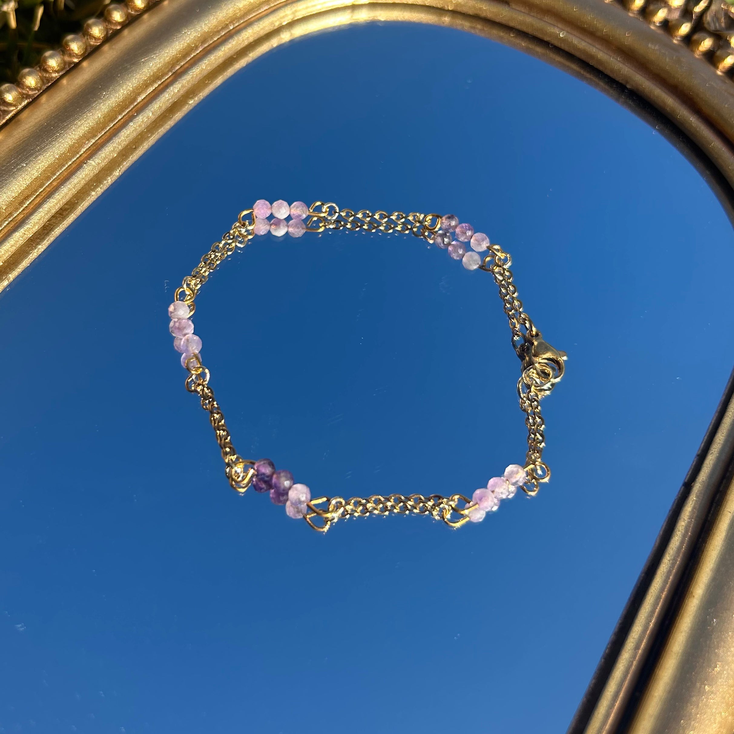 Amethyst Cadence Bracelet