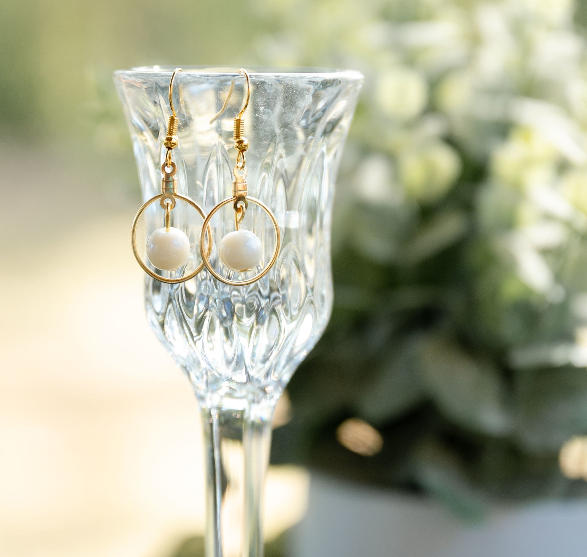 Pearl Orbit Earrings